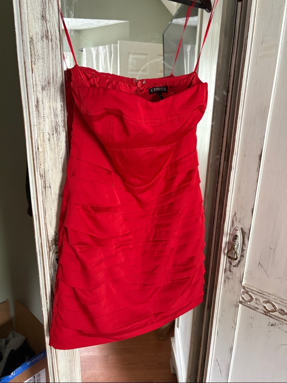 Express Red Mini Dress